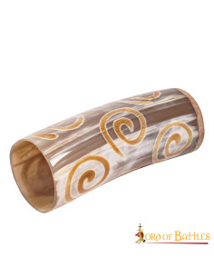 Viking vessel in ox horn 2