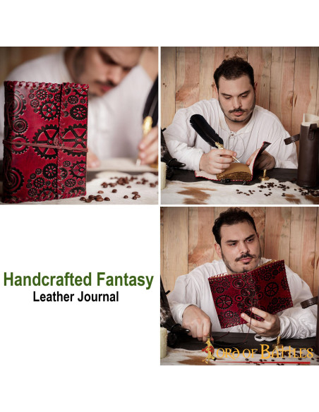Leather SteamPunk Notes Journal, 100...