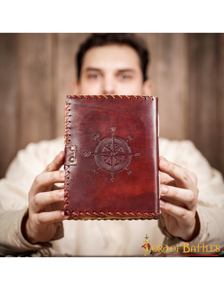 Genuine medieval leather journal