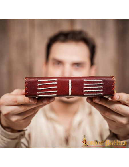 Genuine medieval leather journal