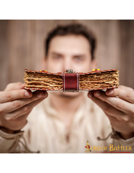 Genuine medieval leather journal