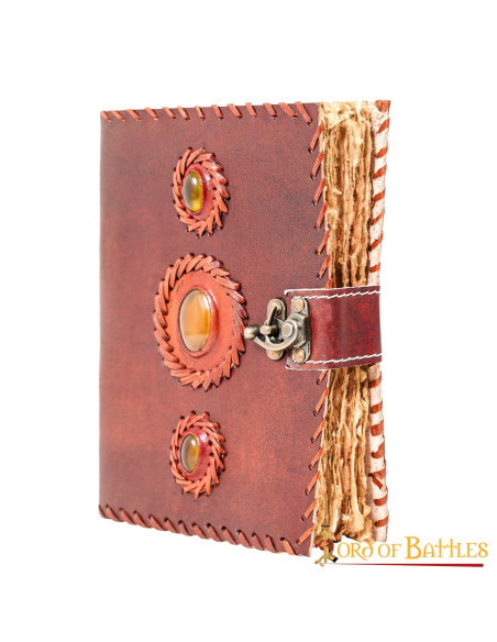 Genuine medieval leather journal