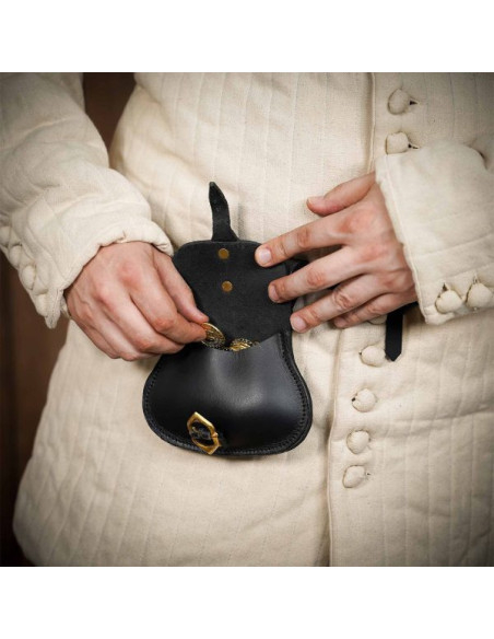 Medieval bag Late Age, with belt