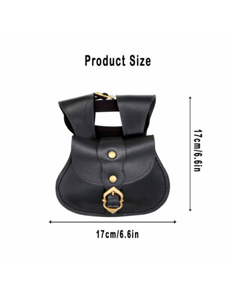 Medieval bag Late Age, with belt