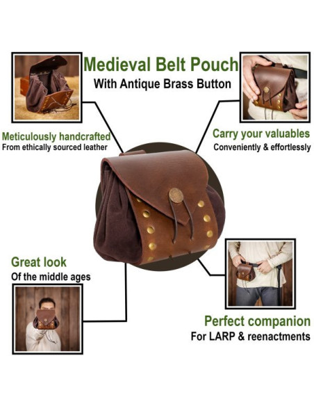 Out on an Odyssey medieval waist bag,...