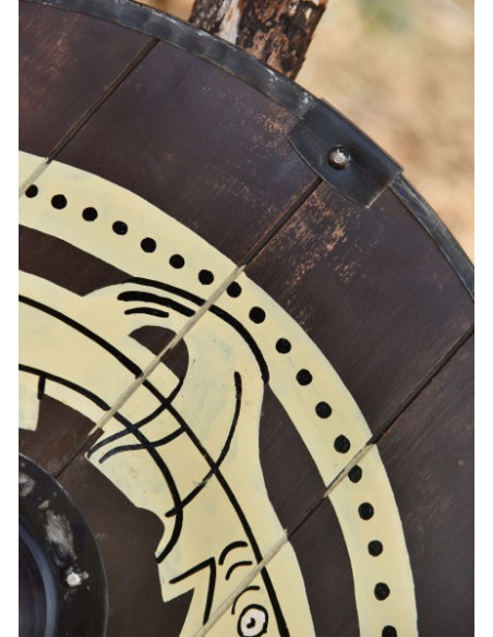Hand painted Viking Shield with...
