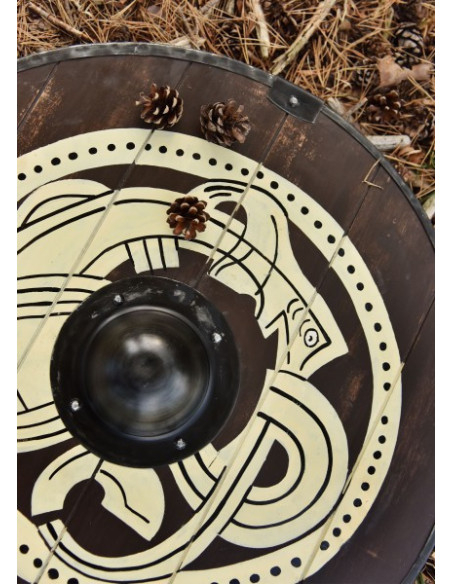 Hand painted Viking Shield with...
