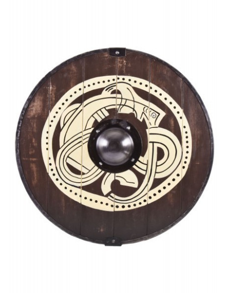 Hand painted Viking Shield with...