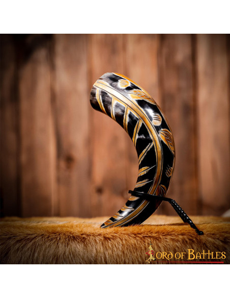 wrought iron stand for horns