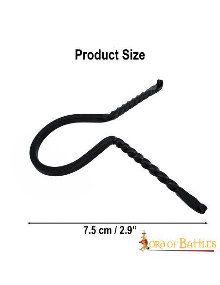 wrought iron stand for horns