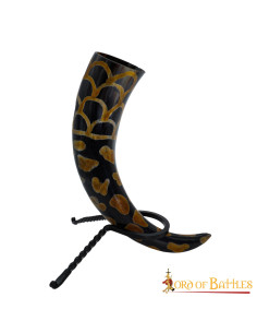 wrought iron stand for horns 2