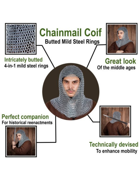 Executioner chainmail round rings,...
