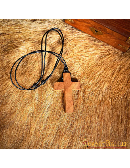 Wooden Christian Cross Pendant Wooden Christian Cross Pendant