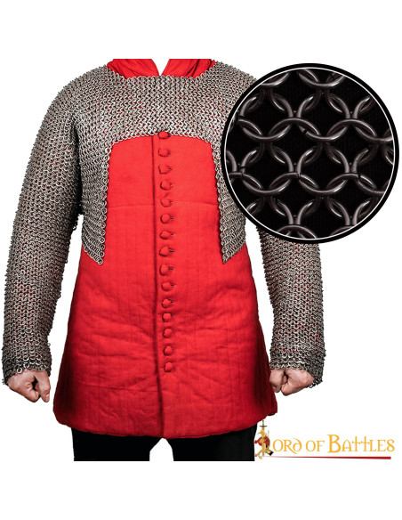 Voiders short chain mail with round...