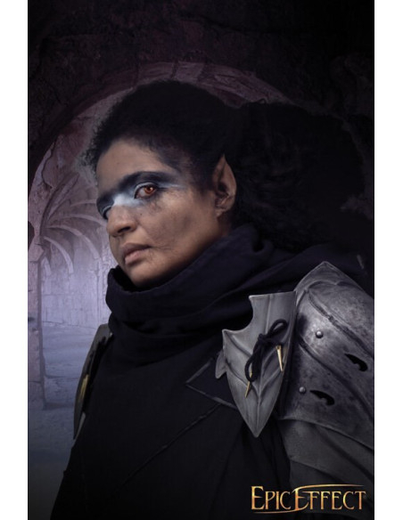 Dark Elf ears pointed, small