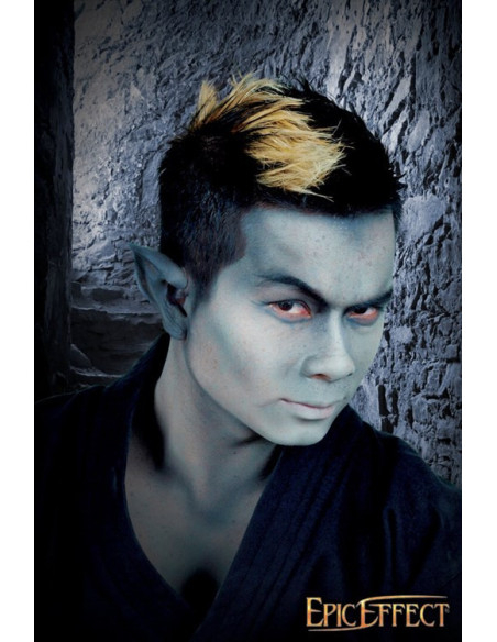 Dark Elf ears pointed, small