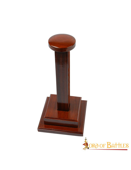 Wooden hoof stand, square base