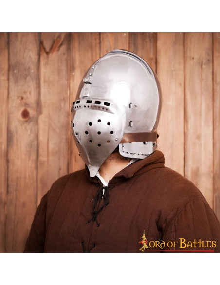 Battle-Ready Basinette with Visor,... Battle-Ready Basinette with Visor,...