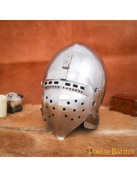 Battle-Ready Basinette with Visor,... Battle-Ready Basinette with Visor,...