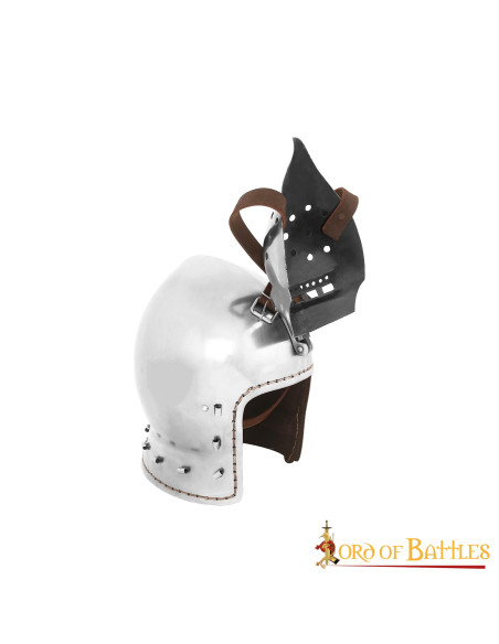 Battle-Ready Basinette with Visor,... Battle-Ready Basinette with Visor,...