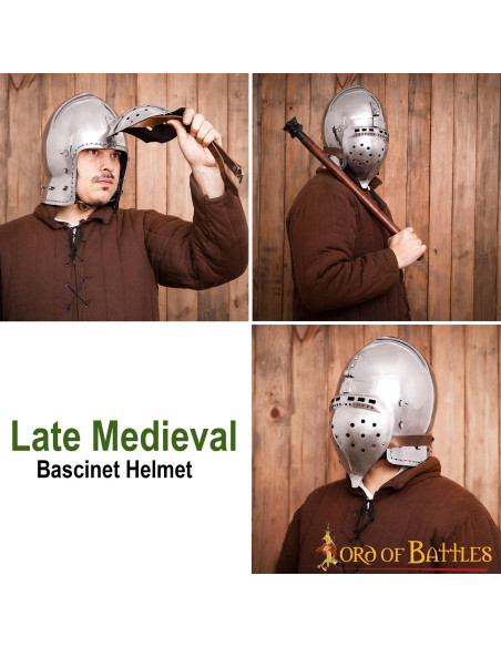 Battle-Ready Basinette with Visor,... Battle-Ready Basinette with Visor,...