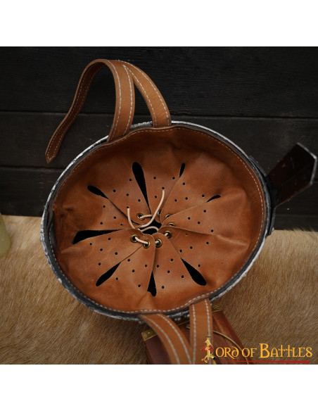 Viking helmet with nose Spanghelm,...