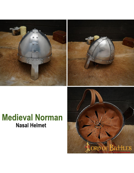 Viking helmet with nose Spanghelm,...