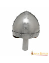 Viking helmet with nose Spanghelm, with leather lining