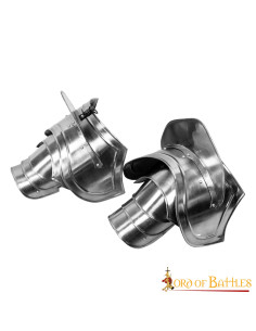 Fantasy Knight shoulder pads with blade breaker