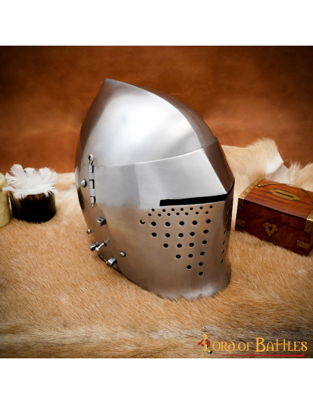 Medieval Basinette with Visor, Late... Medieval Basinette with Visor, Late...