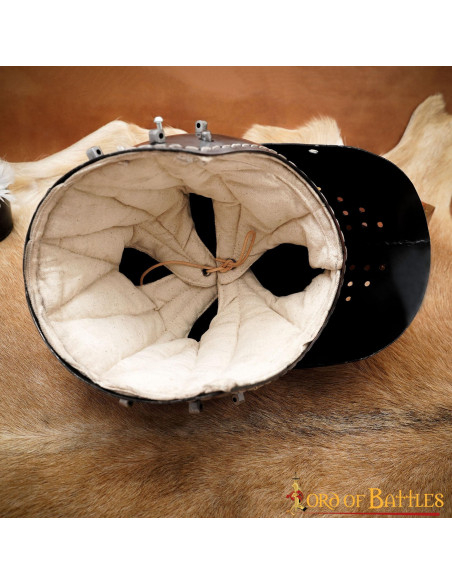 Medieval Basinette with Visor, Late... Medieval Basinette with Visor, Late...