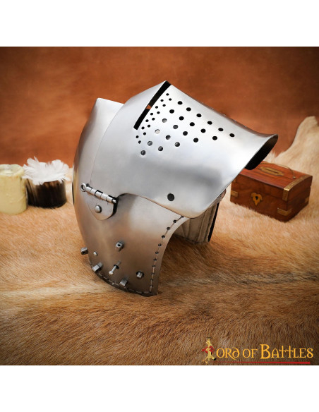 Medieval Basinette with Visor, Late... Medieval Basinette with Visor, Late...