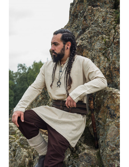 Viking linen tunic Ragnar model,...