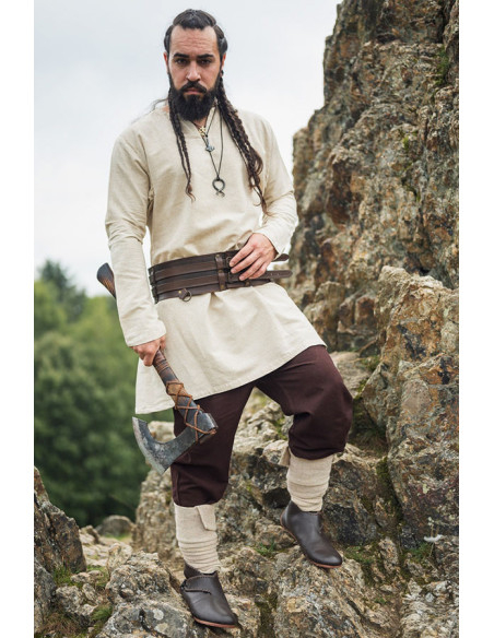Viking linen tunic Ragnar model,...