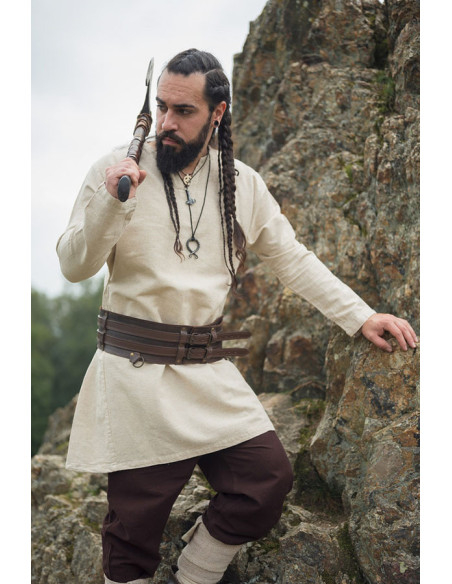 Viking linen tunic Ragnar model,...