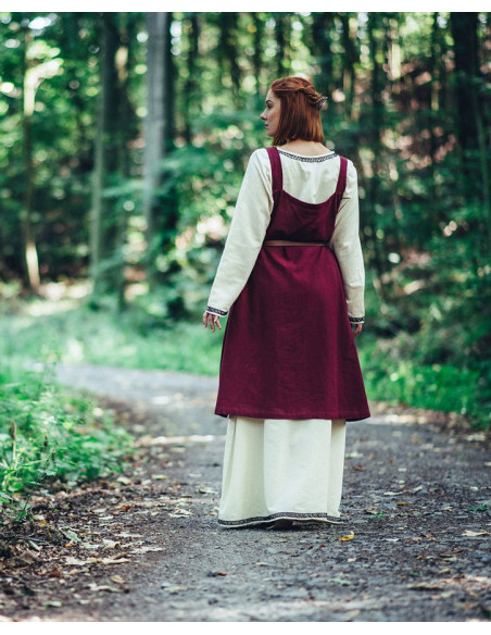 Viking surcoat Inca model, red color