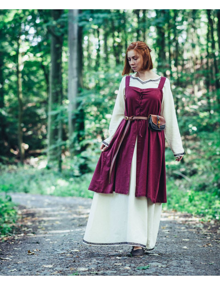 Viking surcoat Inca model, red color