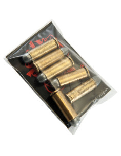 Set 6 bullets for revolver 45. USA 1880