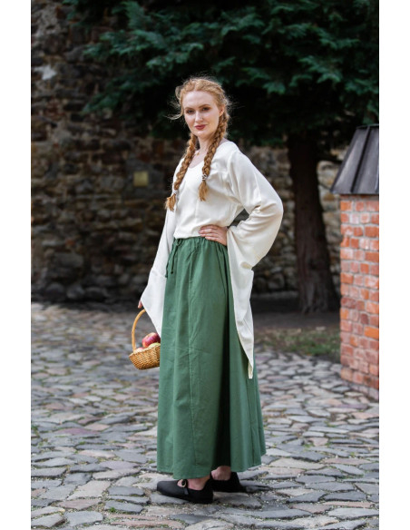 Medieval green woman skirt Medieval green woman skirt
