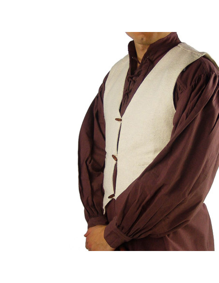 Short medieval vest in cotton Short medieval vest in cotton