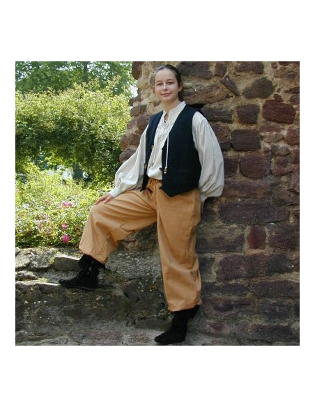 Short medieval vest in cotton Short medieval vest in cotton