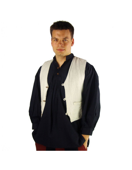 Short medieval vest in cotton Short medieval vest in cotton