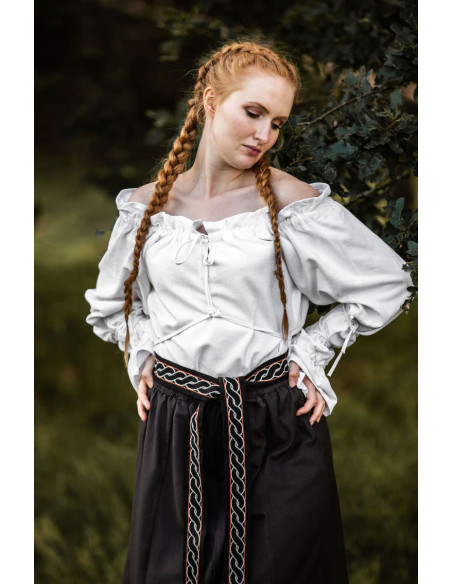 White Morgan medieval blouse White Morgan medieval blouse