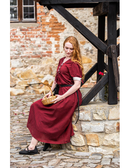 Medieval summer dress with laces Medieval summer dress with laces