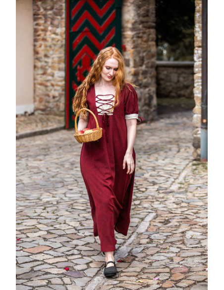 Medieval summer dress with laces Medieval summer dress with laces