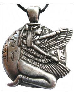 Egyptian pendant, Winged Isis