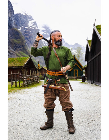 Viking tunic Ivar, green