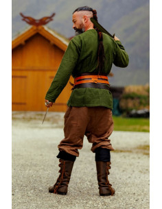 Viking tunic Ivar, green 2