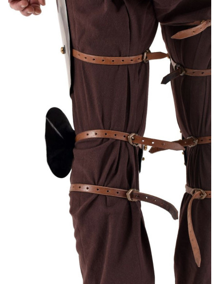 Medieval armor for legs and knees