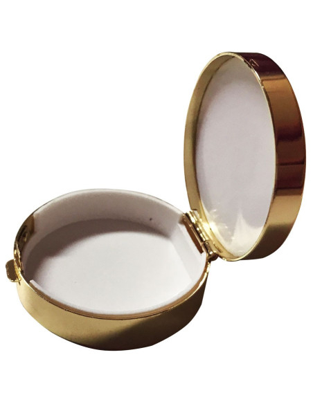 Round pillbox Damasquinado